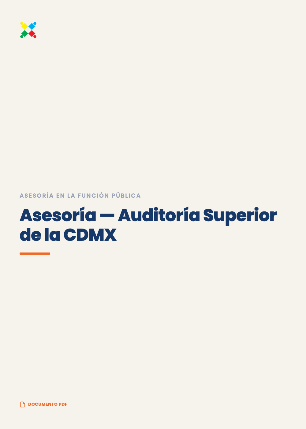 Asesoría — Auditoría Superior de la CDMX