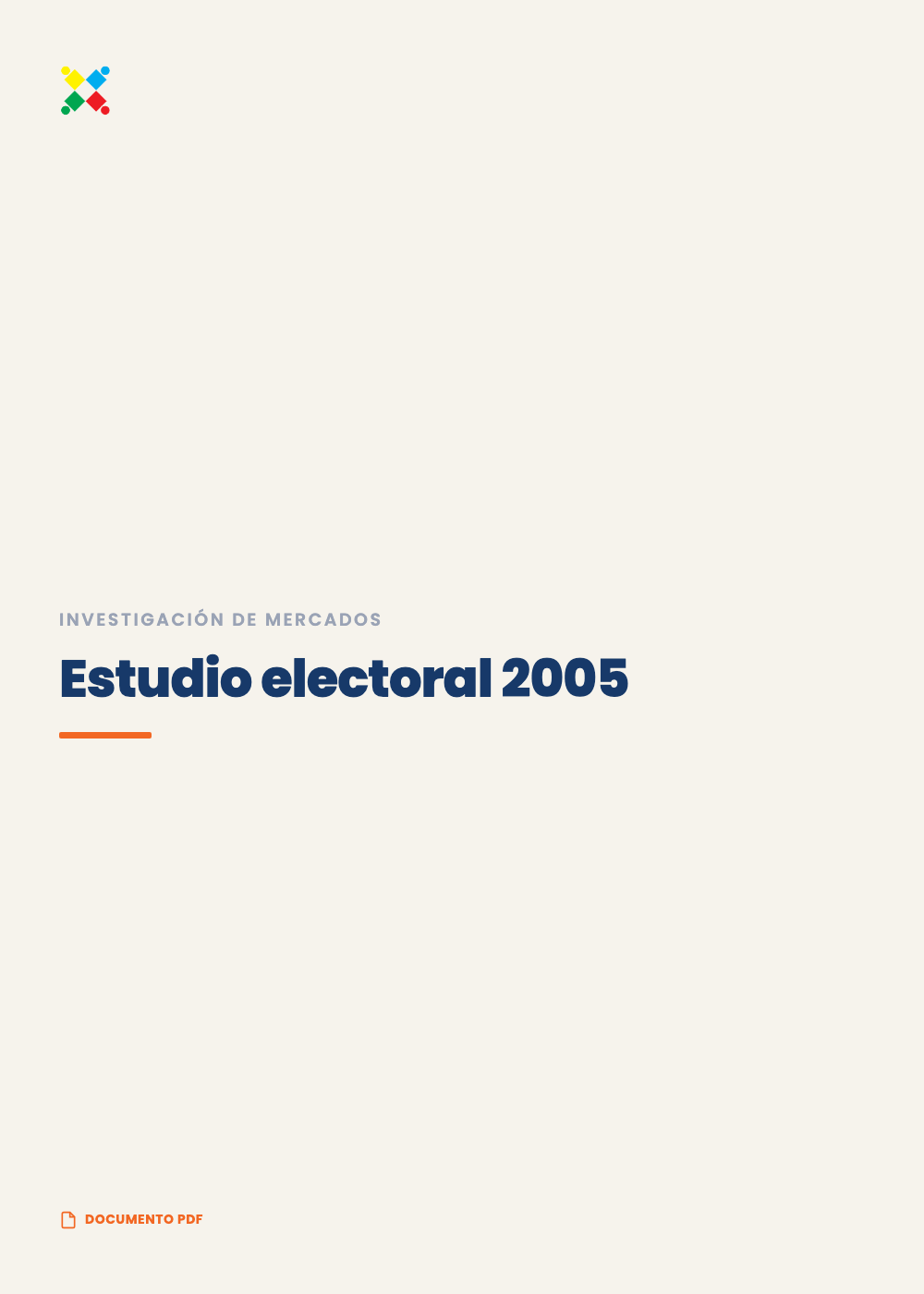 Estudio electoral 2005